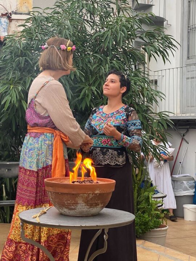 A tigela de sementes