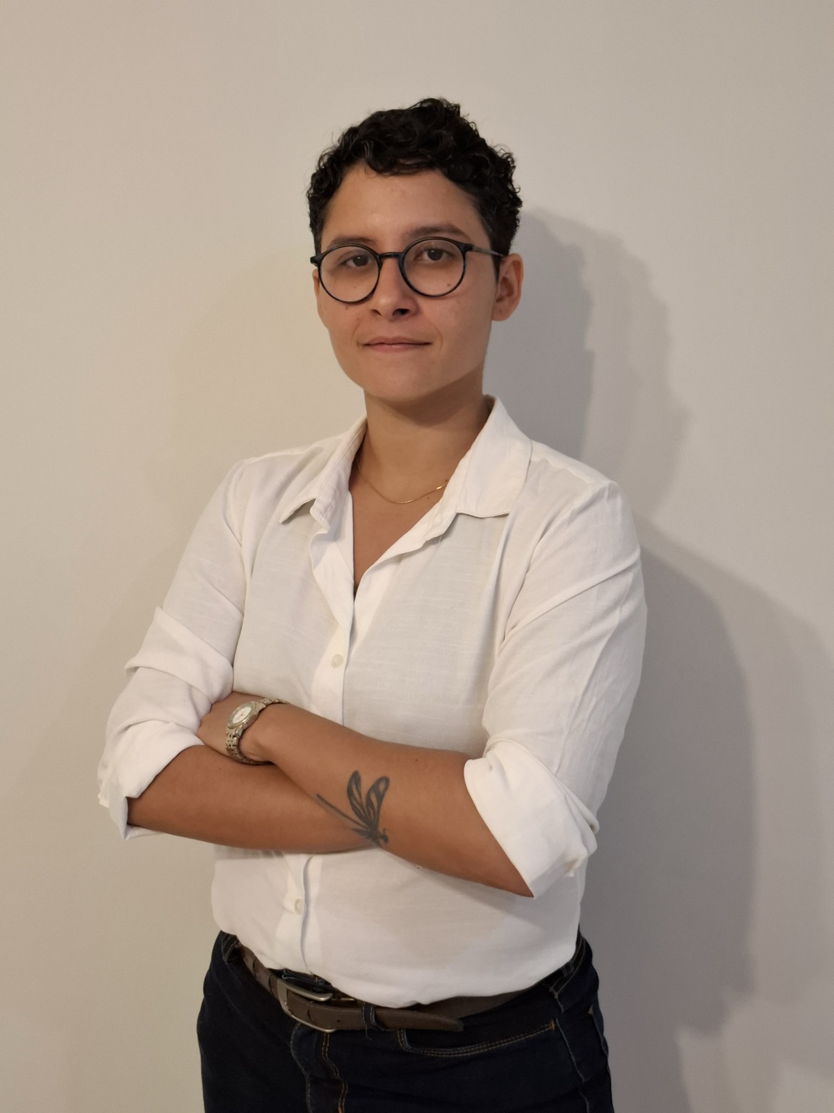 Retrato de Naile Vasconcelos.